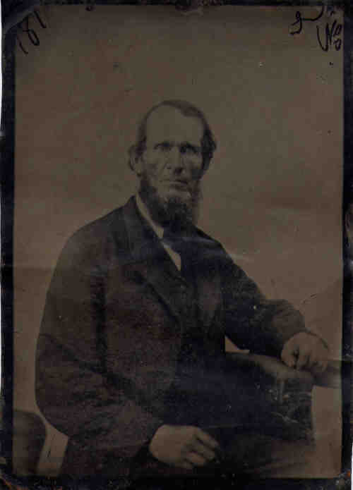 Amos Ash (1808–1881) — tintype, about 1865