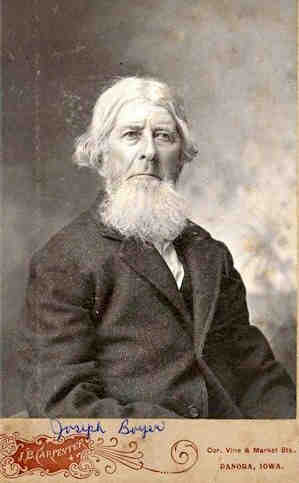 Joseph Clinton Boyer (1820–1904) — Carpenter studio, Panora, Iowa